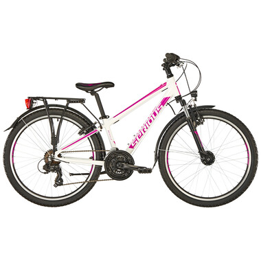 SERIOUS ROCKVILLE STREET 24" Hybrid Bike Pink/White 0